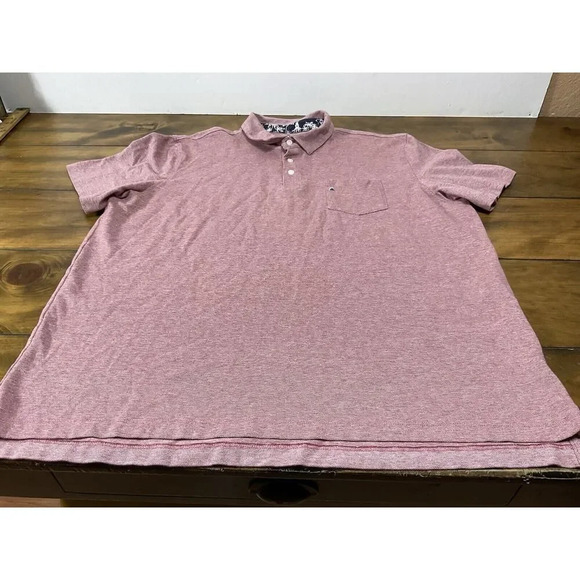 Taylor Vintage Shirt Mens 2XL Red Golf Polo Short Sleeve Casual Adult - Picture 1 of 7